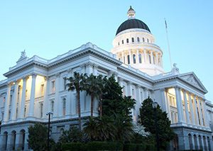 Exterior of Sacramento State Capital