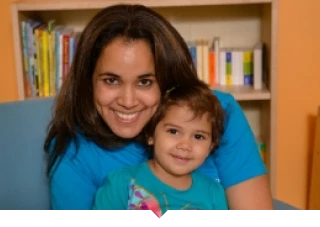 Diana Delgado and daughter attend Briya Public Charter School in Washington, D.C.